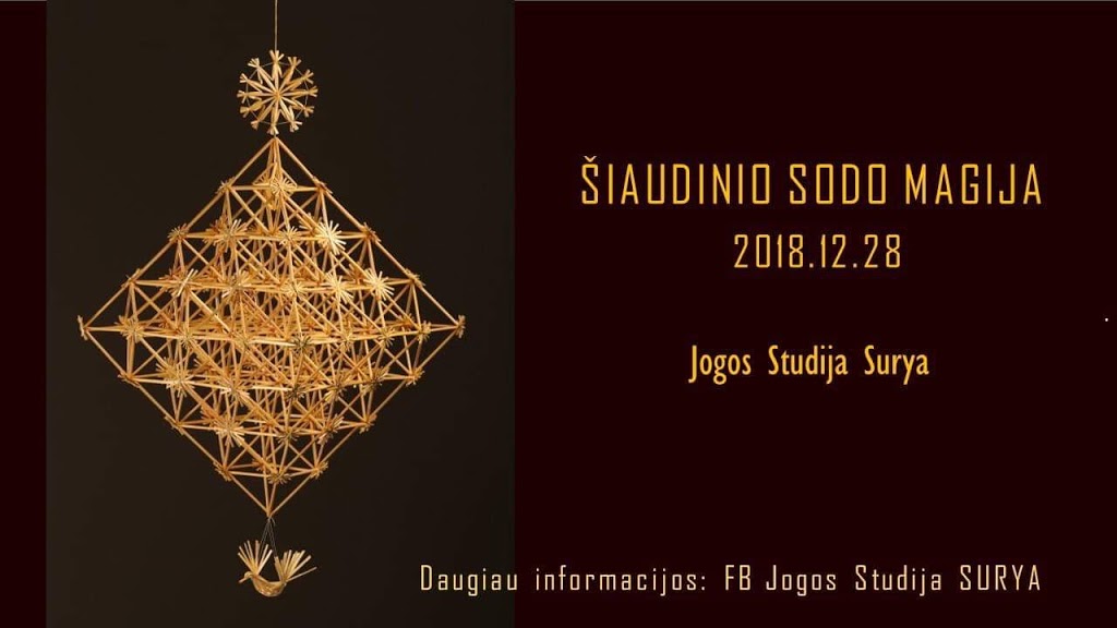 Kūrybinės dirbtuvės "Šiaudinio sodo magija"